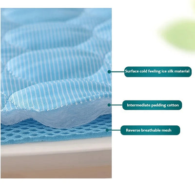 Cooling Pet Mat XL Summer Bed for Dogs & Cats