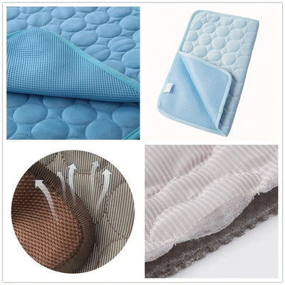 Cooling Pet Mat XL Summer Bed for Dogs & Cats
