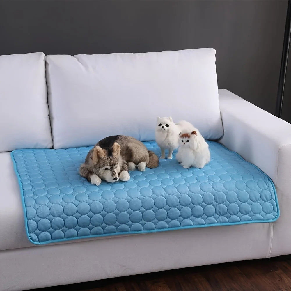 Cooling Pet Mat XL Summer Bed for Dogs & Cats