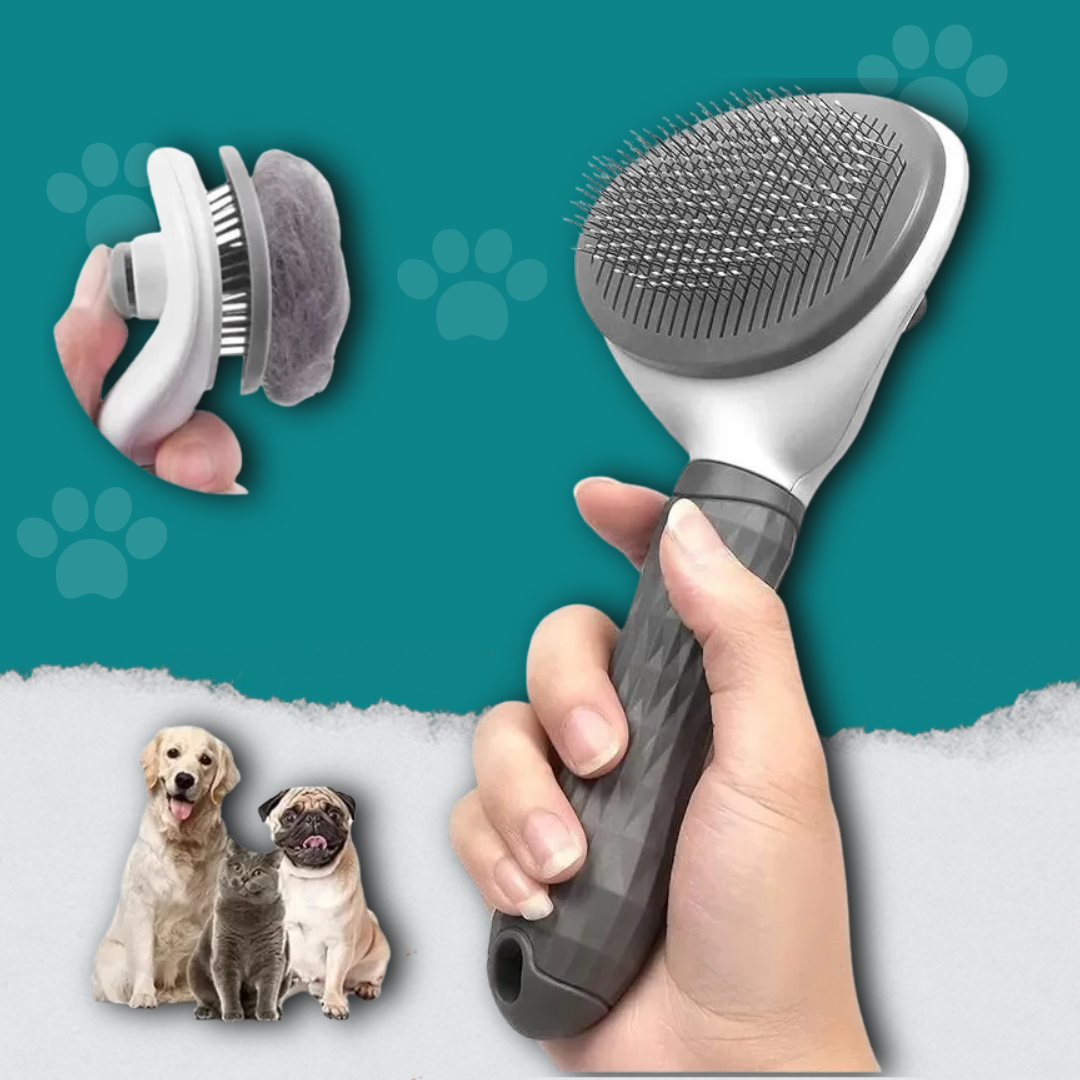 Pet Hair Remover Brush for Dogs & Cats Grooming Tool