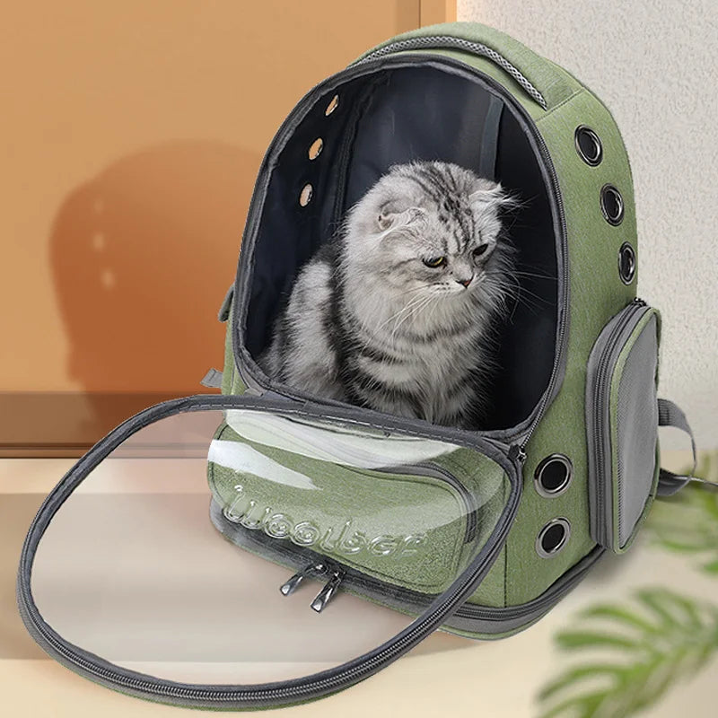Clear View Pet Travel Backpack