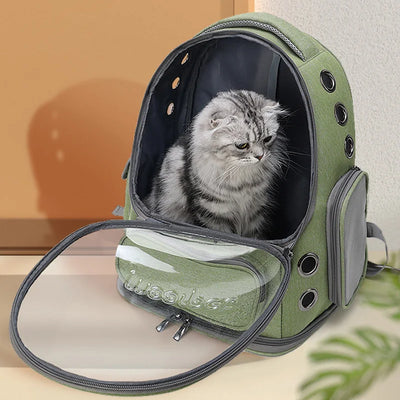 Clear View Pet Travel Backpack