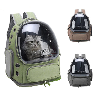 Clear View Pet Travel Backpack