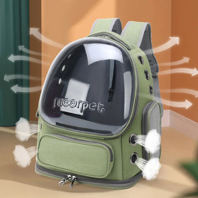 Clear View Pet Travel Backpack