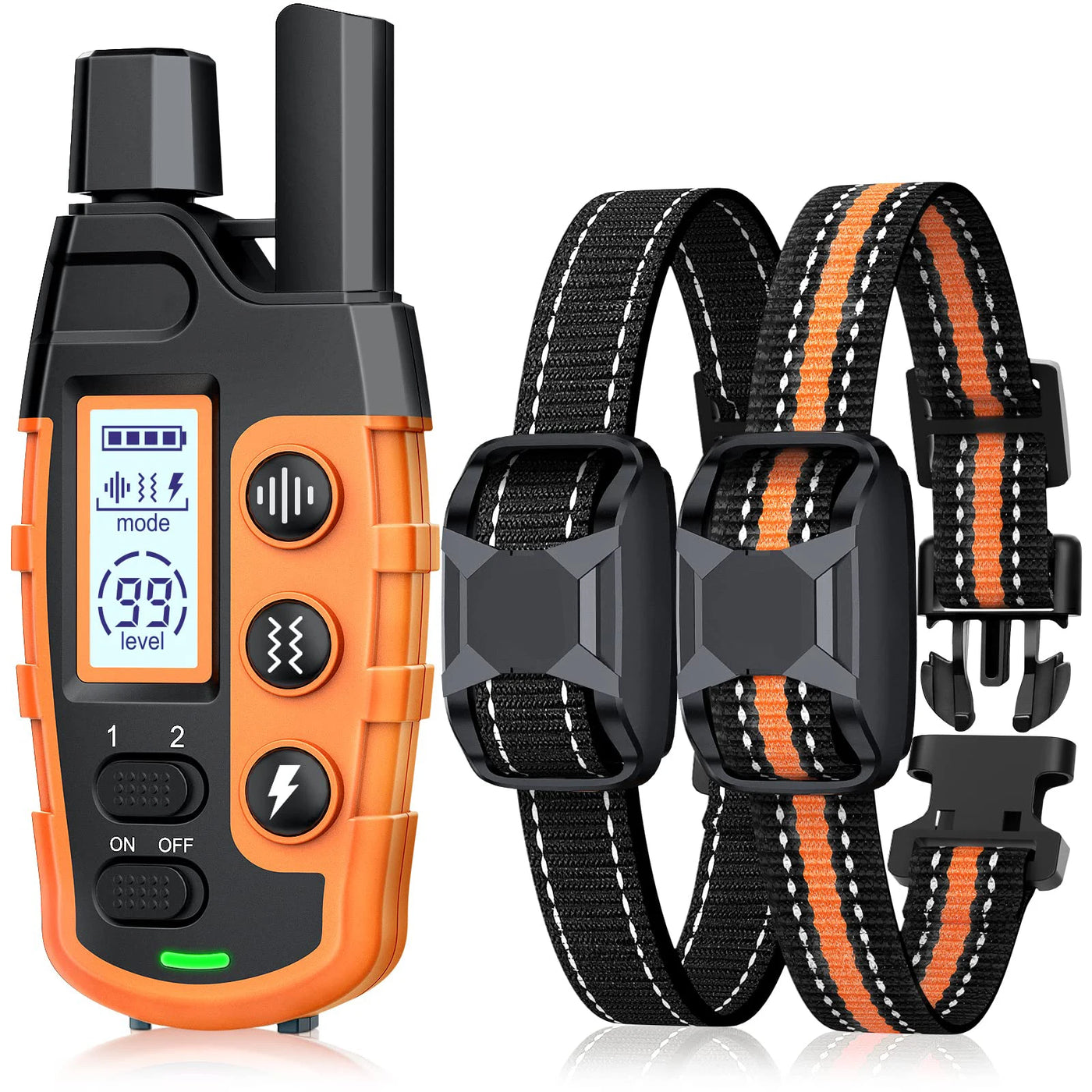 Dog Training Collar with Shock & Vibration Long Range