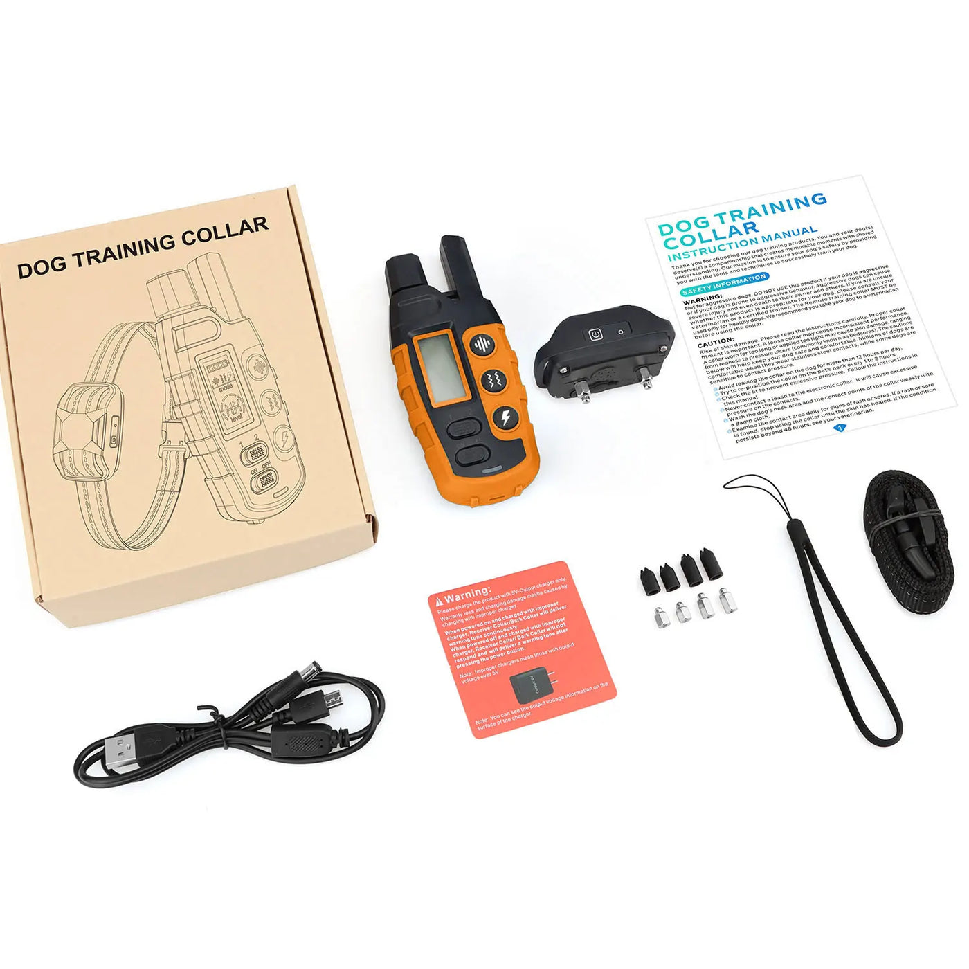 Dog Training Collar with Shock & Vibration Long Range