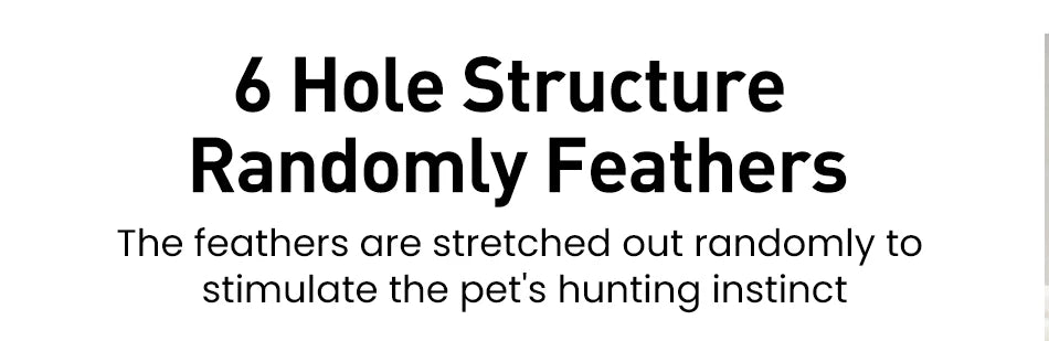Interactive Cat & Dog Toy Smart 2 in1 Feather Ball
