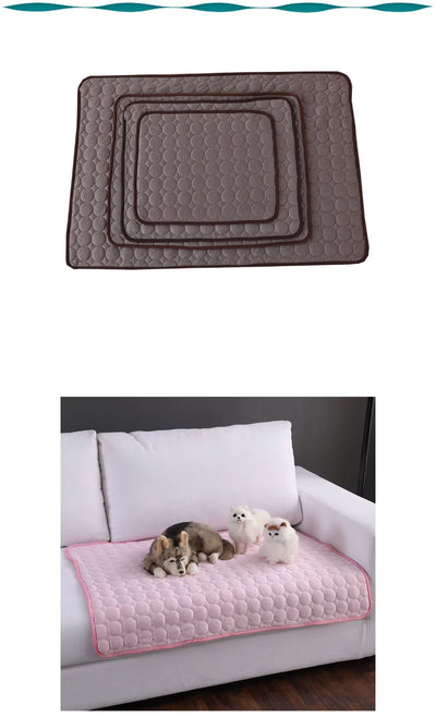 Cooling Pet Mat XL Summer Bed for Dogs & Cats