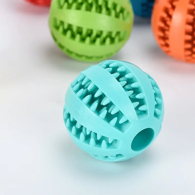 Tough Pet Toy Cleans Teeth While They Play