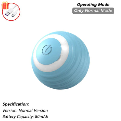 Automatic Cat Toy Ball with Tail Rechargeable
