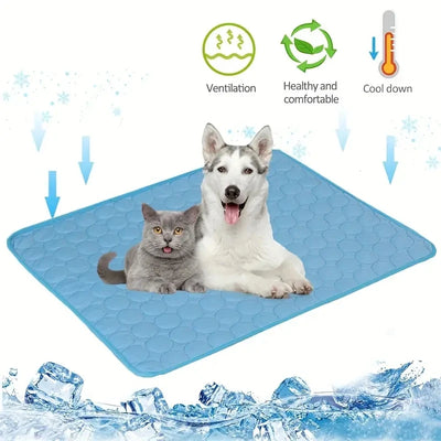 Cooling Pet Mat XL Summer Bed for Dogs & Cats