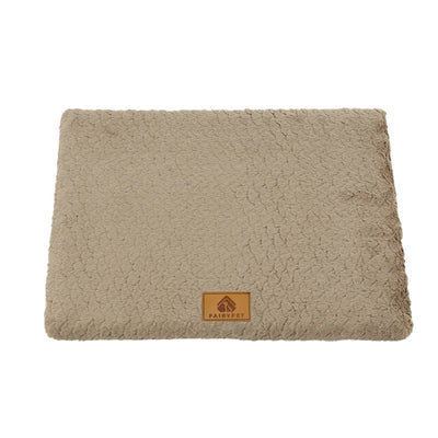 Orthopedic 3D Foam Dog Bed with Faux Fur Cover