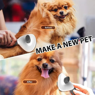 Pet Hair Remover Brush for Dogs & Cats Grooming Tool