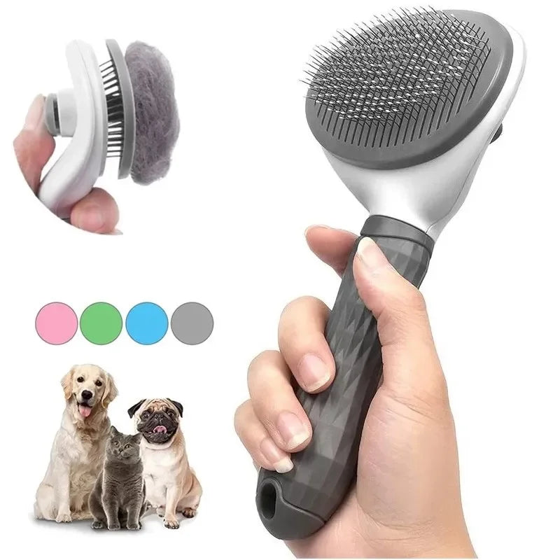 Pet Hair Remover Brush for Dogs & Cats Grooming Tool