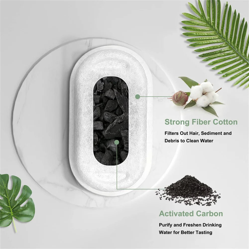 Smart Pet Water Feeder with Visual Window 3.2L Stainless Steel