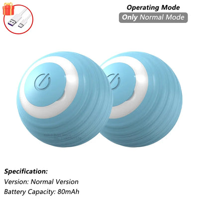 Automatic Cat Toy Ball with Tail Rechargeable