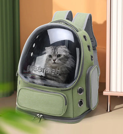 Clear View Pet Travel Backpack