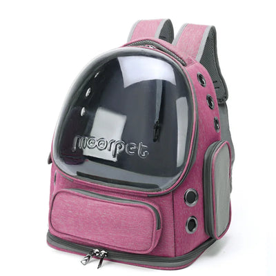 Clear View Pet Travel Backpack