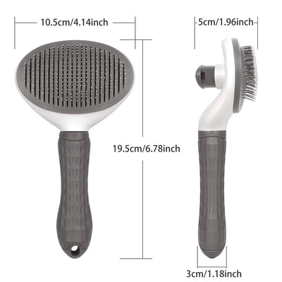 Pet Hair Remover Brush for Dogs & Cats Grooming Tool
