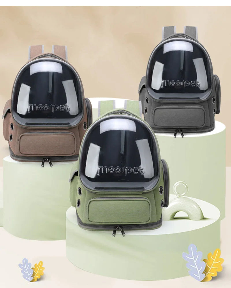 Clear View Pet Travel Backpack