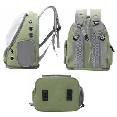 Clear View Pet Travel Backpack