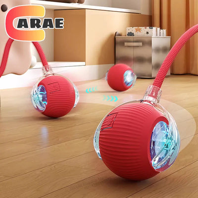 Automatic Cat Toy Ball with Tail Rechargeable