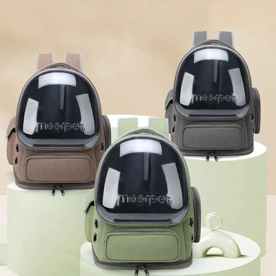 Clear View Pet Travel Backpack