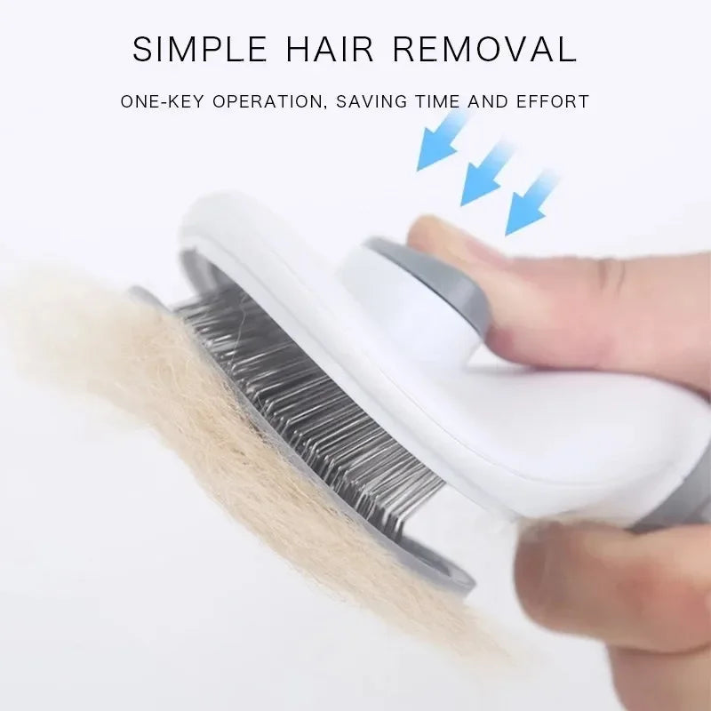 Pet Hair Remover Brush for Dogs & Cats Grooming Tool