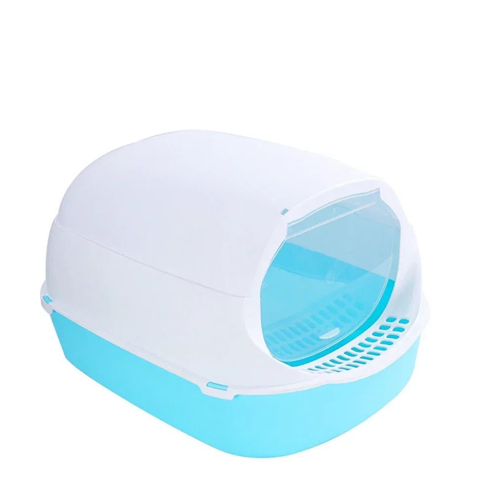 Kitty Sandbox Semi-Enclosed Litter Box
