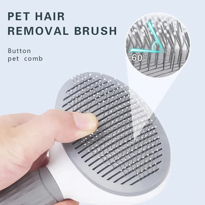 Pet Hair Remover Brush for Dogs & Cats Grooming Tool
