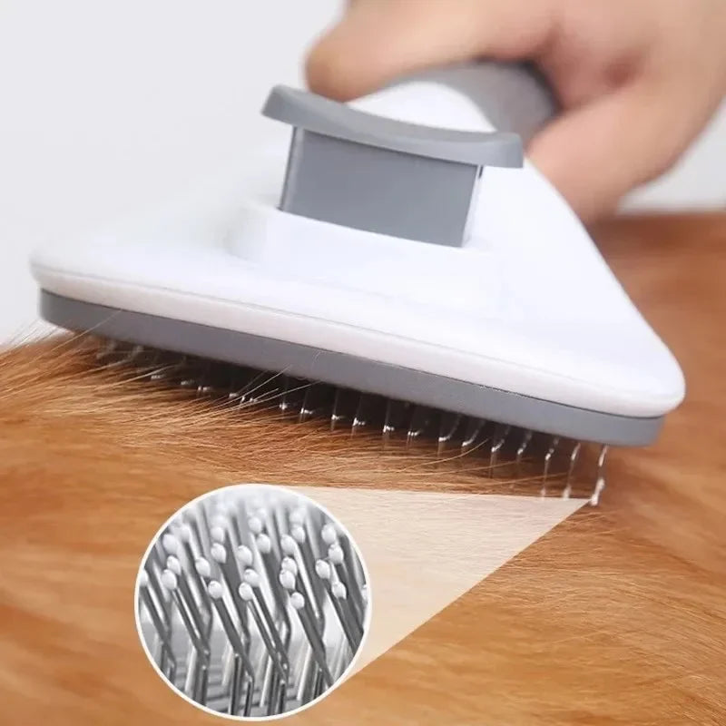 Pet Hair Remover Brush for Dogs & Cats Grooming Tool