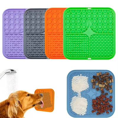 Silicone Dog Lick Mat Anti-Choke & Slow Feed Pad