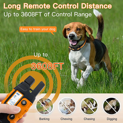Dog Training Collar with Shock & Vibration Long Range