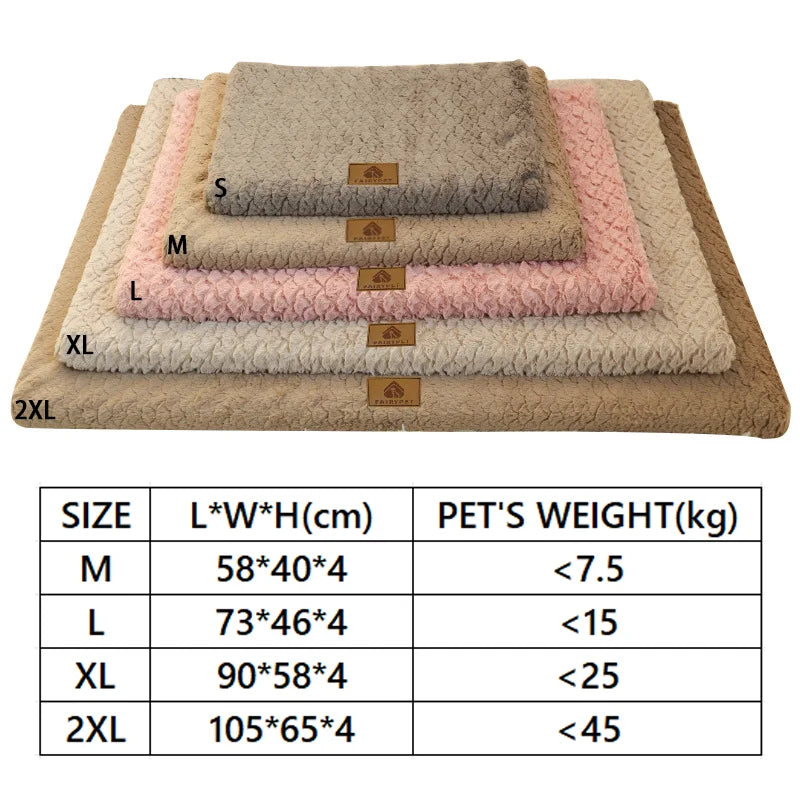 Orthopedic 3D Foam Dog Bed with Faux Fur Cover