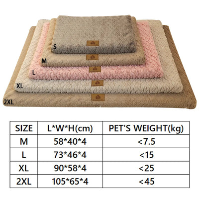 Orthopedic 3D Foam Dog Bed with Faux Fur Cover