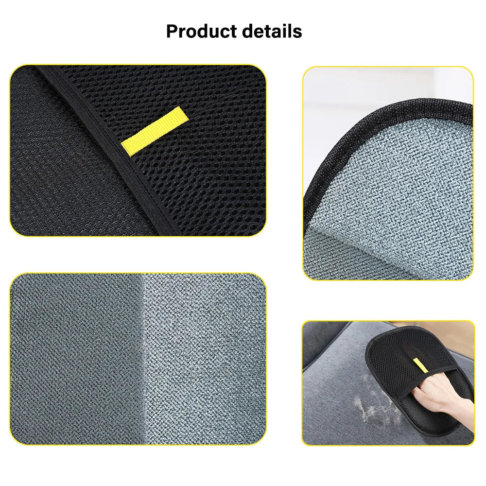 Pet Grooming & Furniture Hair Remover Gloves