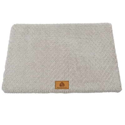 Orthopedic 3D Foam Dog Bed with Faux Fur Cover