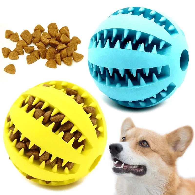 Tough Pet Toy Cleans Teeth While They Play